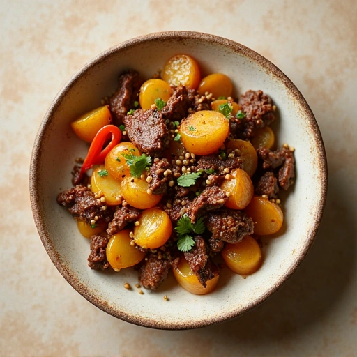 Beef and Potato Stir Fry