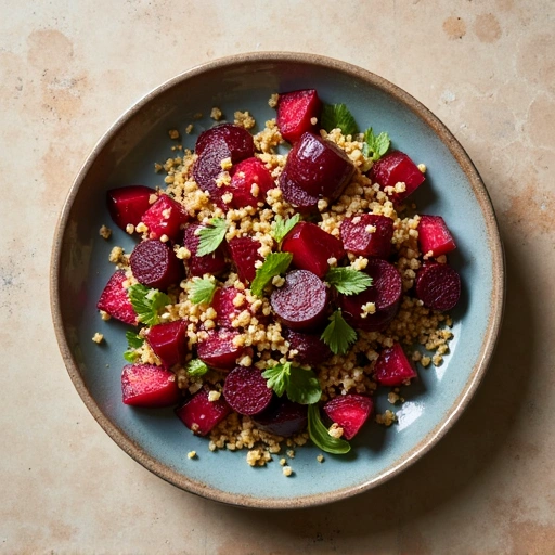 Red Beet and Quinoa Salad