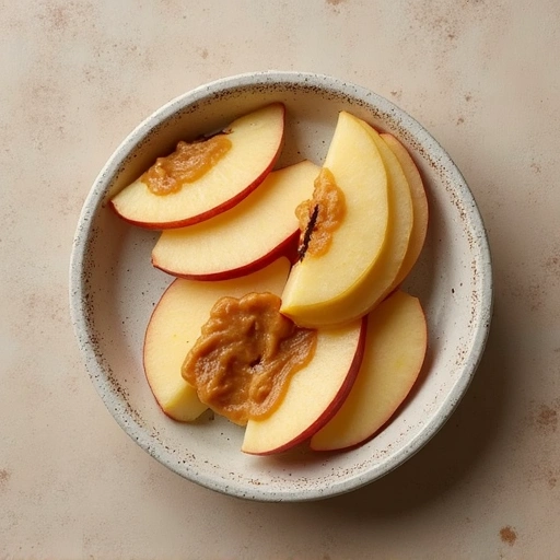 Apple Slices with Peanut Butter
