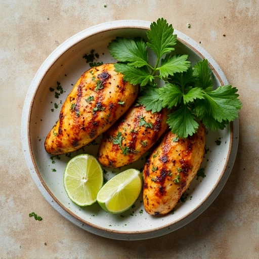 Lime and Cilantro Grilled Chicken