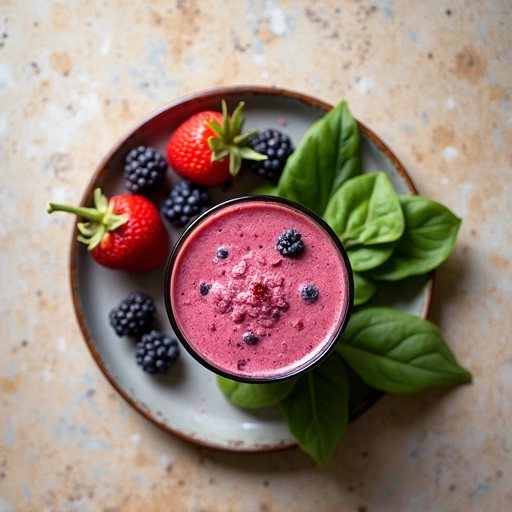 Berry and Spinach Smoothie