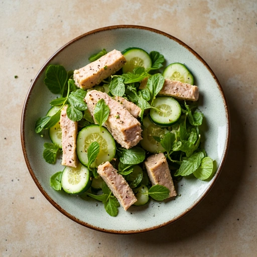 Tuna and Cucumber Salad