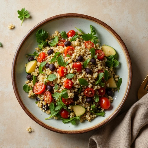 Quinoa and Black Bean Salad