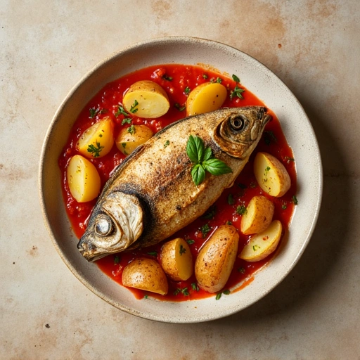 Italian Baked Fish with Potatoes