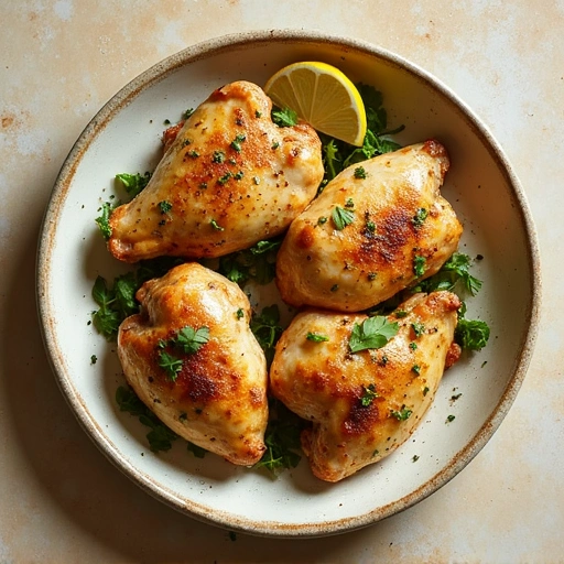 Mediterranean Lemon Herb Chicken Thighs