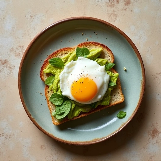 Avocado Toast with Poached Egg