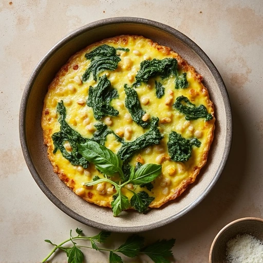 Spinach and Potato Frittata