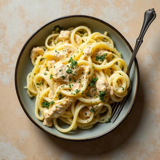 Chicken Alfredo with Zoodles