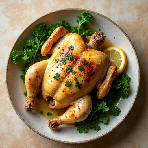 Parsley and Lemon Roasted Chicken