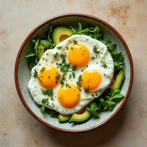 Avocado and Egg Breakfast Bowl