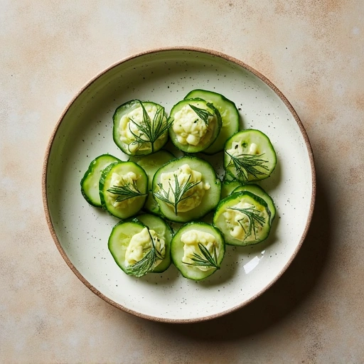 Dill and Cucumber Bites