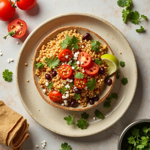 Rice and Bean Burrito Bowl