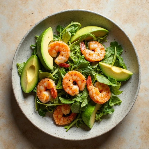 Shrimp and Avocado Salad