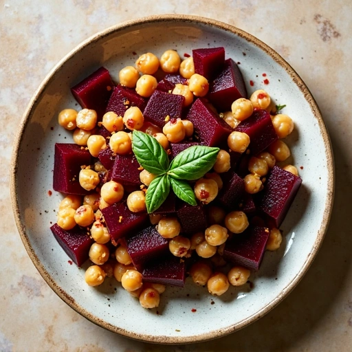 Beet and Chickpea Salad