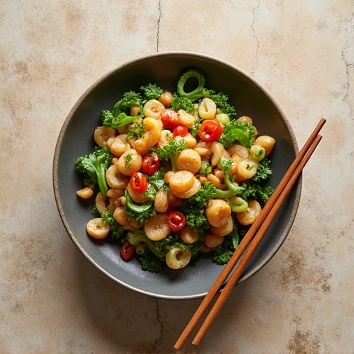 Asian Tatsoi Stir-Fry