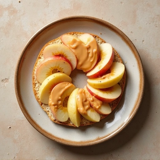 Apple Slices with Peanut Butter
