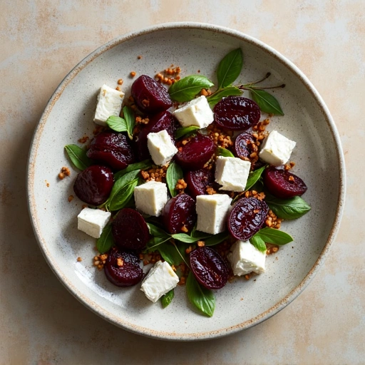 Beet and Goat Cheese Salad