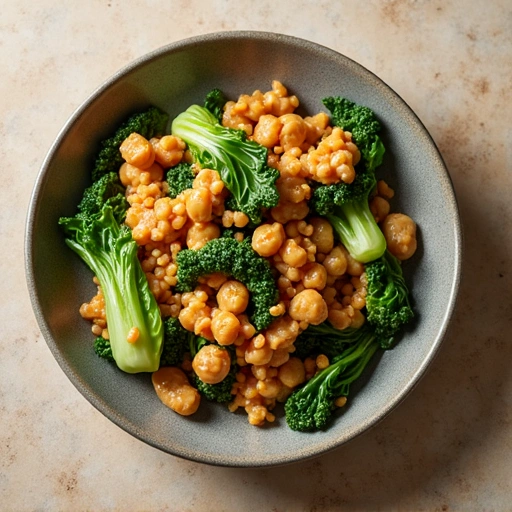 Chicken Stir-Fry with Bok Choy