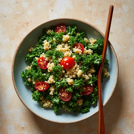 Mediterranean Kale and Quinoa Salad