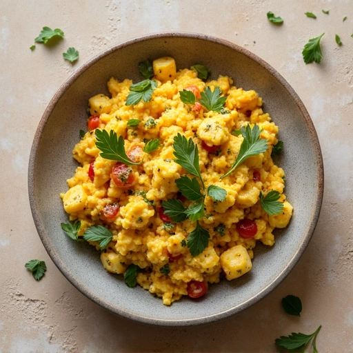 Mediterranean Egg Scramble