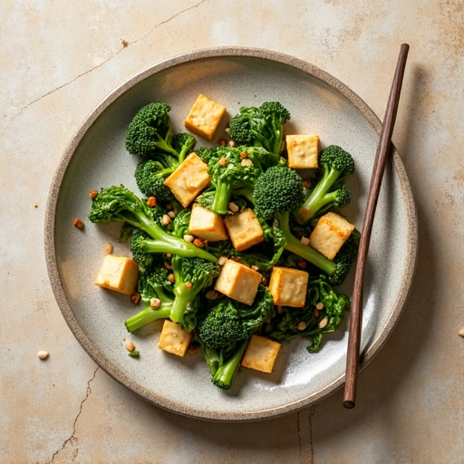 Bok Choi Stir-Fry with Tofu