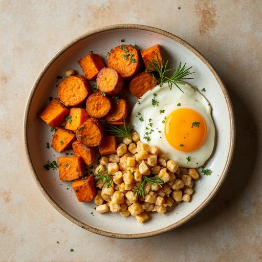 Sweet Potato and Chicken Breakfast Bowl