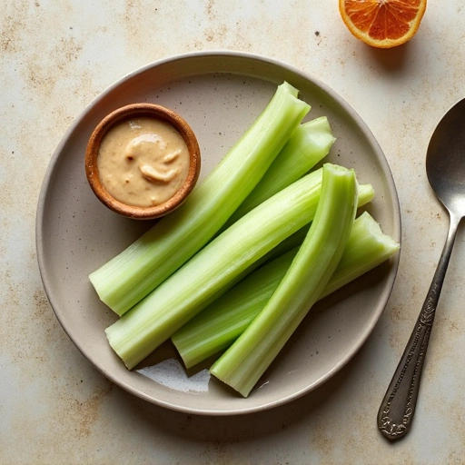 Celery Sticks with Almond Butter