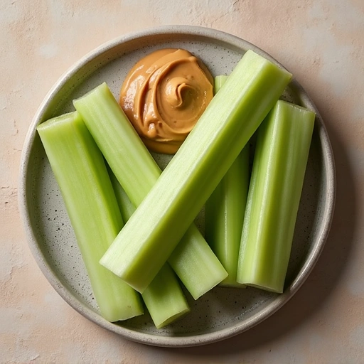 Celery Sticks with Peanut Butter