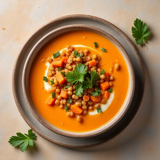 Carrot and Lentil Soup