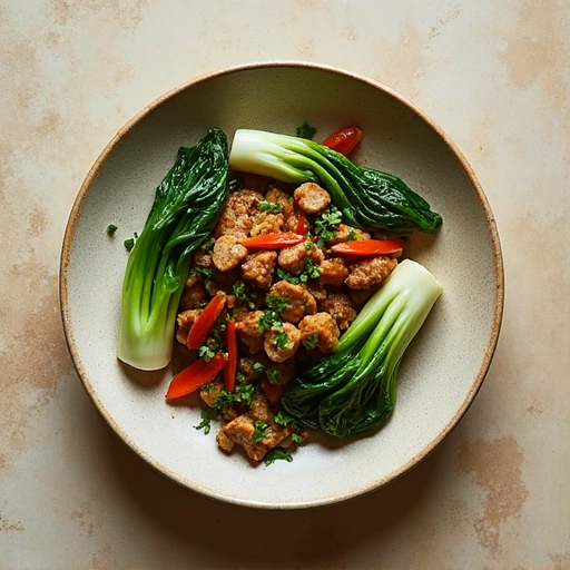 Bok Choy and Beef Stir-fry