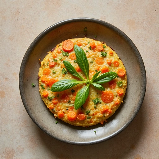 Carrot and Green Onion Frittata