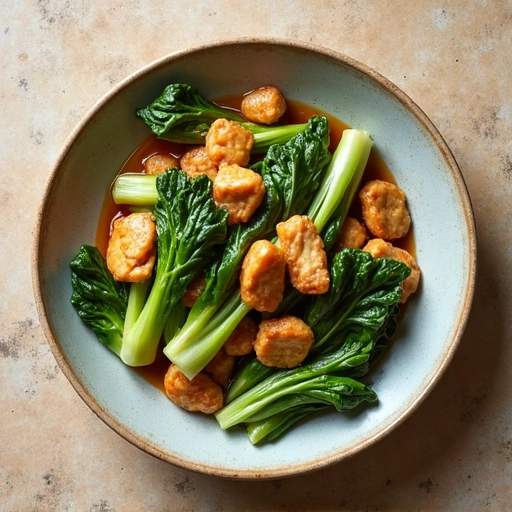 Chicken and Bok Choy Stir-fry