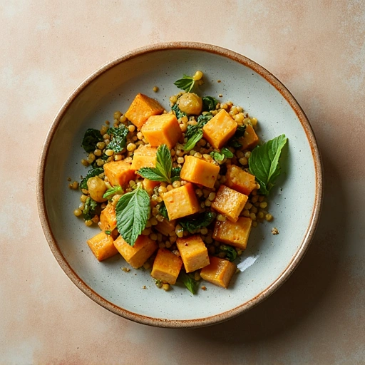 Tatsoi and Tofu Stir-fry