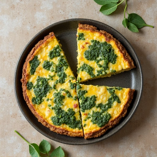 Spinach and Potato Frittata