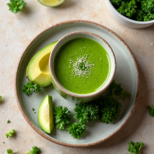 Kale and Avocado Smoothie