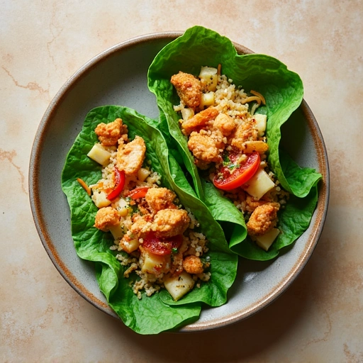 Chicken and Bok Choy Wraps