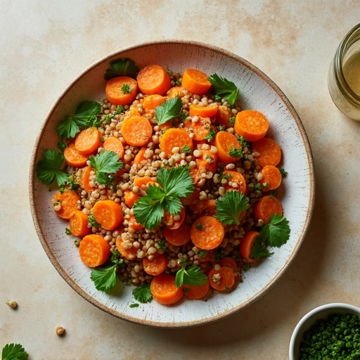 Carrot and Lentil Salad