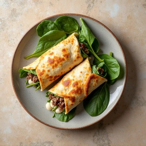Roast Beef Spinach Wrap