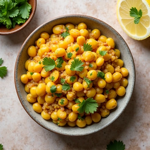 Yellow Bean and Lentil Curry
