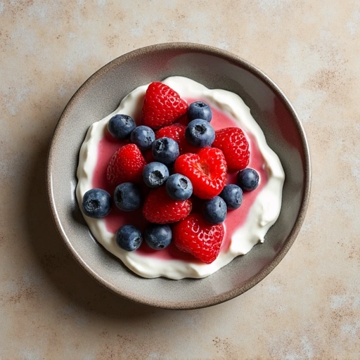 Berry Parfait with Greek Yogurt