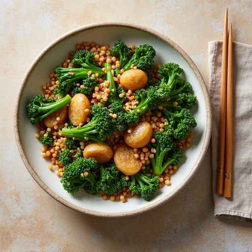 Asian-Inspired Kale and Quinoa Stir Fry