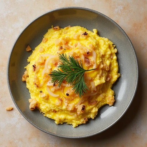 Dill and Onion Omelette