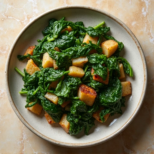 New Zealand Spinach Stir-Fry