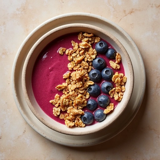 Smoothie Bowl with Granola