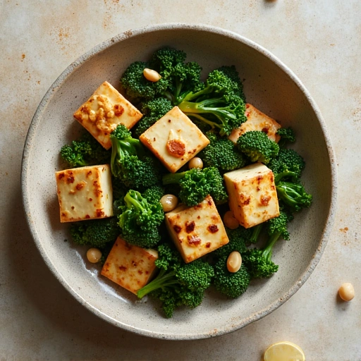 Kale and White Pepper Tofu Stir-Fry