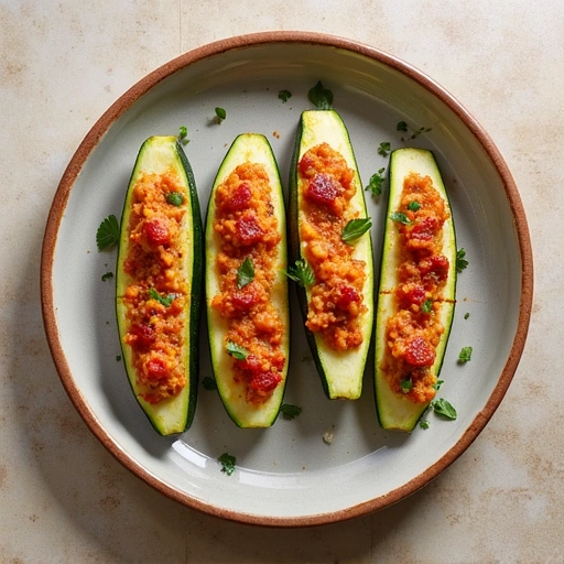 Stuffed Zucchini Boats