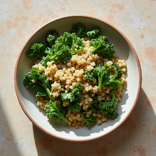 Kale and Fennel Quinoa Bowl
