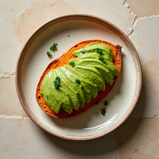 Avocado Toast on Sweet Potato