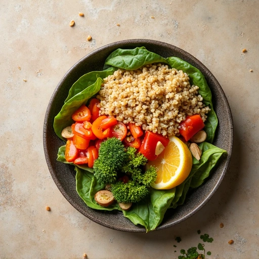 Quinoa and Veggie Bowl