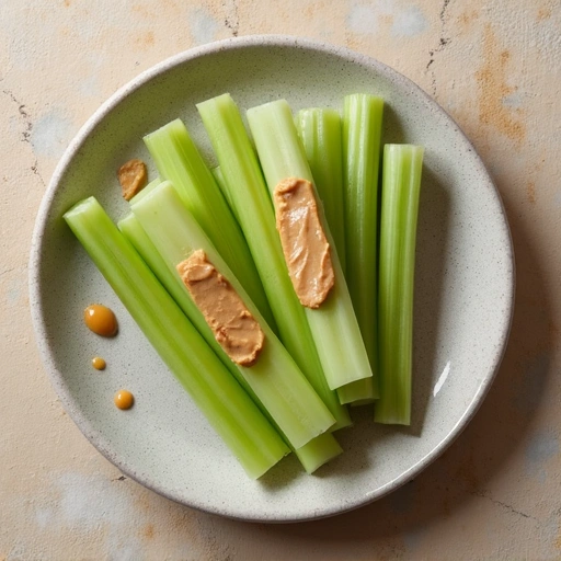 Celery Sticks with Peanut Butter
